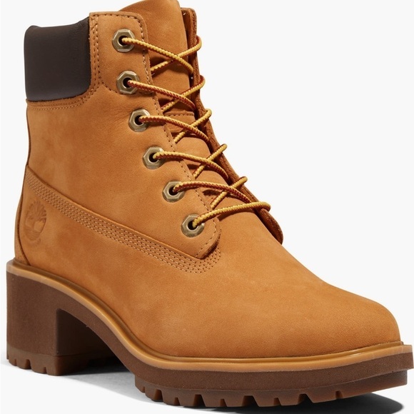 NWT TIMBERLAND KINSLEY WATERPROOF LACE UP BOOTS - Picture 1 of 10